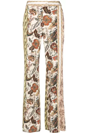 ERIKA CAVALLINI Damen Weite Hosen - Hose mit weitem Bein