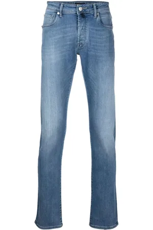 Incotex Gerade Jeans mit Stone-Wash-Effekt