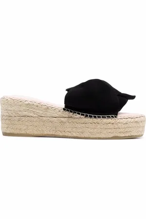 MANEBI Espadrille-Sandalen mit Plateau