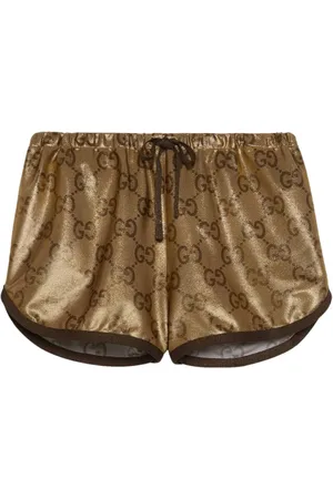 Gucci Badeshorts mit Kordelzug