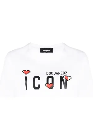 Dsquared2 T-Shirt mit "Icon"-Print