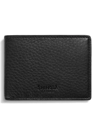 SHINOLA Slim Portemonnaie aus strukturiertem Leder