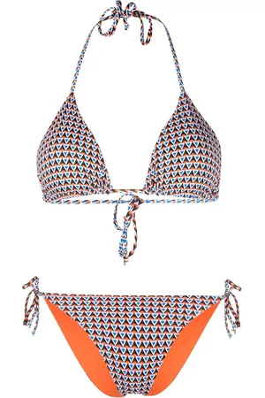 FISICO Geometrisch gemusterter Bikini