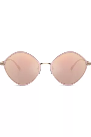 Bvlgari Damen Sonnenbrillen - Runde Brille mit Logo