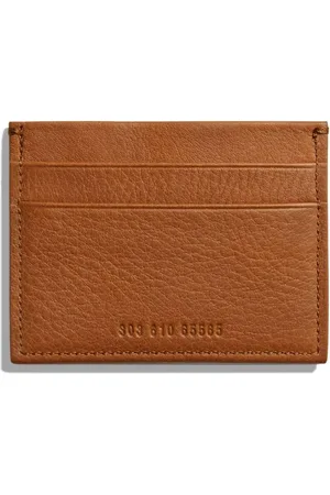 SHINOLA Kartenetui aus strukturiertem Leder