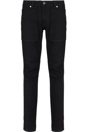Balmain Slim-Fit-Jeans mit Ziernaht