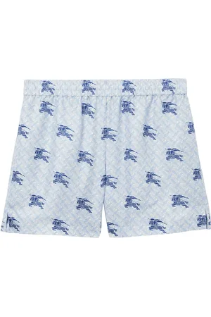 Burberry Shorts aus Seide mit Monogramm