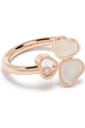 Chopard 18kt Rotgoldring mit Diamanten