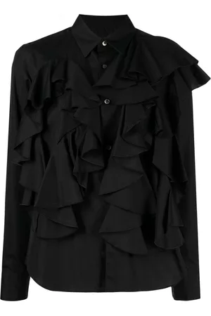 Comme des Garçons Damen Blusen mit Rüschen - Hemd mit Rüschen