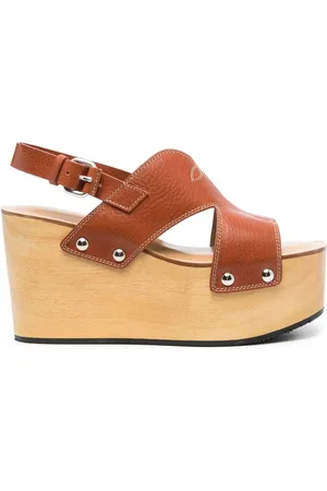 SARTORE Atia Wedge-Sandalen 100mm