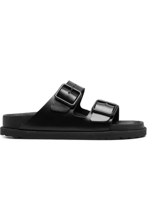 Birkenstock Damen Clogs & Pantoletten - Pantoletten mit Logo-Prägung