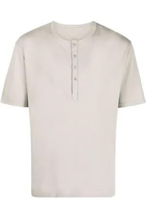 Ten Cate T-Shirt mit Henley-Kragen