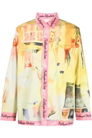 KIDSUPER STUDIOS Hemd mit grafischem Print