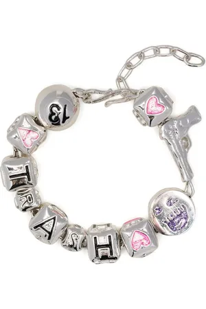 Natasha Zinko Versilbertes Trash Armband