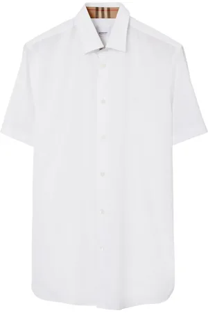 Burberry Hemd mit Logo-Stickerei