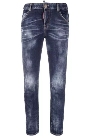 Dsquared2 Damen Skinny Jeans - Bleached-effect skinny jeans