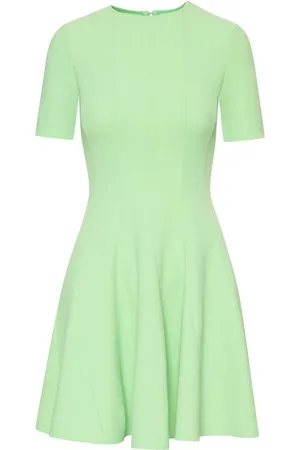 Oscar de la Renta Minikleid mit Falten