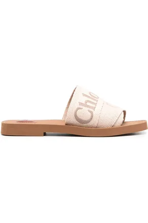 Chloé Bestickte Sandalen