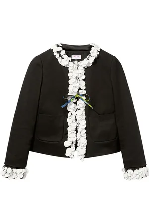 Puccini T-Shirt mit Blumenapplikation