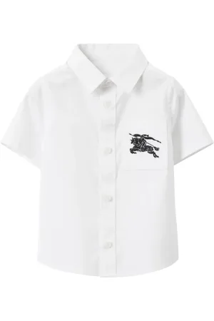 Burberry T-Shirt mit Ritteremblem-Print