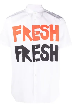 Comme des Garçons Hemd mit grafischem Print