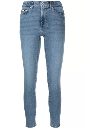 DKNY Damen Straight Jeans - Klassische Skinny-Jeans
