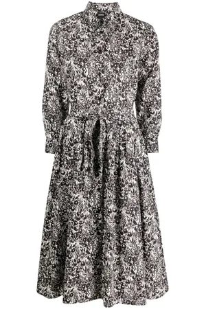 Aspesi Hemdkleid mit Print