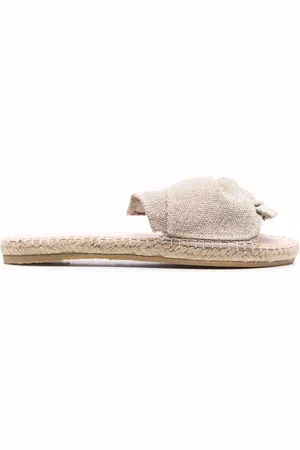 MANEBI Espadrilles mit Raffung