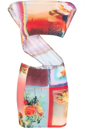 Jean Paul Gaultier Damen Partykleider - Kleid mit Print