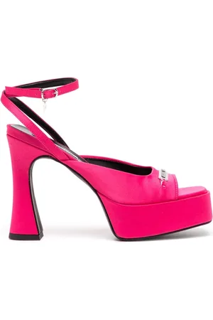 Karl Lagerfeld Lazula Sandalen mit Logo-Gravur 120mm