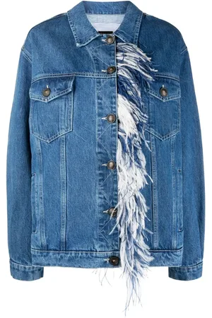 Simonetta Jacke mit Federn