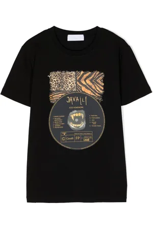 Roberto Cavalli T-Shirt mit grafischem Print