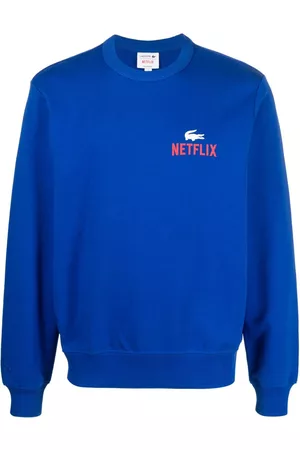 Lacoste Herren Sweatshirts - X Netflix Sweatshirt mit Logo-Print
