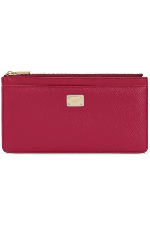 Dolce & Gabbana Portemonnaie mit Logo-Schild