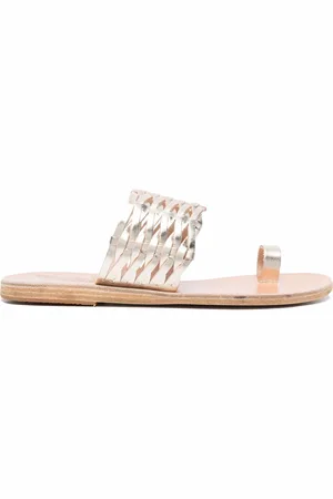 Ancient Greek Sandals Pumps im Metallic-Look