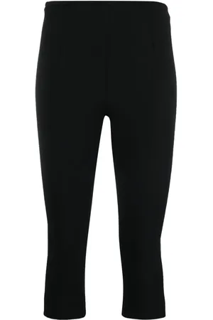 Tory Burch Cropped-Leggings aus Krepp