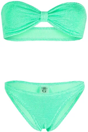 Hunza G Schulterfreier Jean Bikini