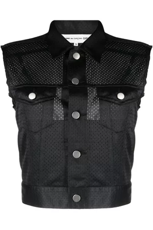 Comme des Garçons Damen Tanktops - Perforiertes Top