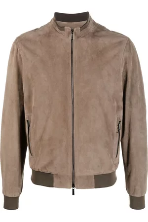 MOORER Herren Lederjacken - Bomberjacke aus Leder