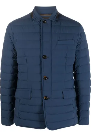 MOORER Gesteppte Jacke mit Knopfleiste