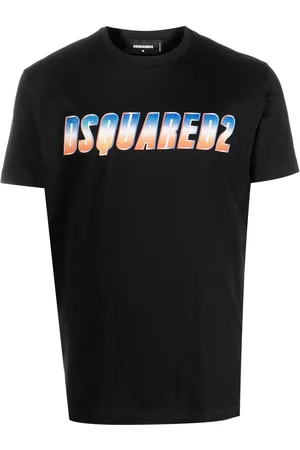 Dsquared2 T-Shirt mit Glitter-Print