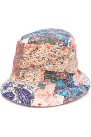 ZIMMERMANN Wendbarer Fischerhut mit Paisley-Print
