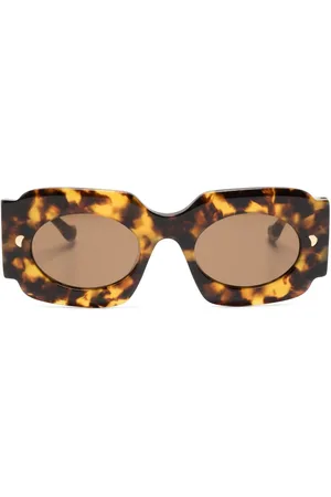 Nanushka Sonnenbrille mit Oversized-Gestell