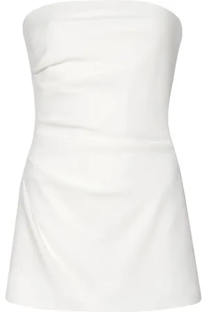 Proenza Schouler Schulterfreies Oberteil mit Raffung