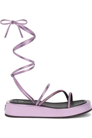 Giuseppe Zanotti Metallische Sandalen