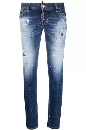 Dsquared2 Damen Skinny Jeans - Distressed skinny jeans