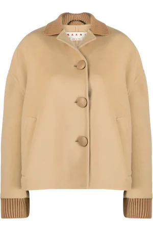 Marni Jacke mit gestricktem Bund