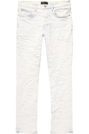 Purple Brand Ausgeblichene Straight-Leg-Jeans