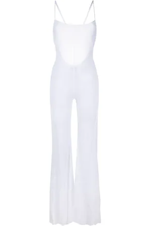 GCDS Jumpsuit mit weitem Bein