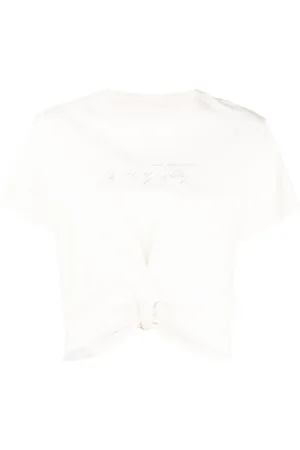 Izzue T-Shirt mit Slogan-Stickerei